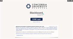 Desktop Screenshot of blackboard.cune.edu